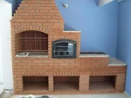 Massa refratária para churrasqueira